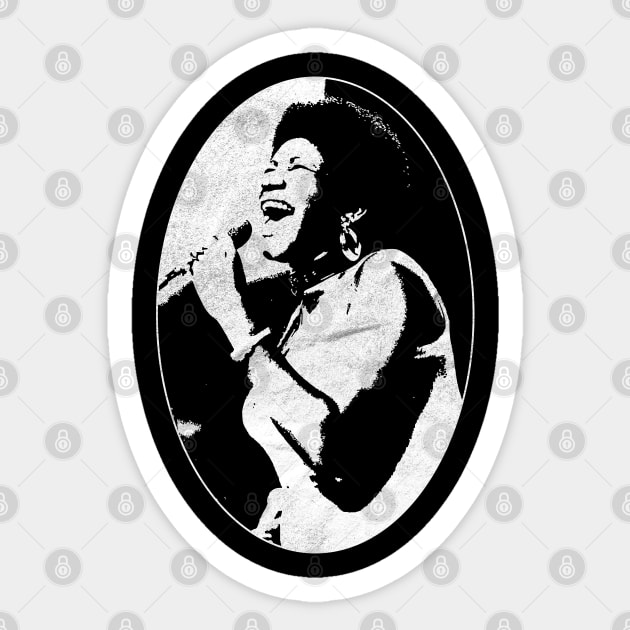 Aretha Franklin - The Queen of Soul Sticker by RCDBerlin